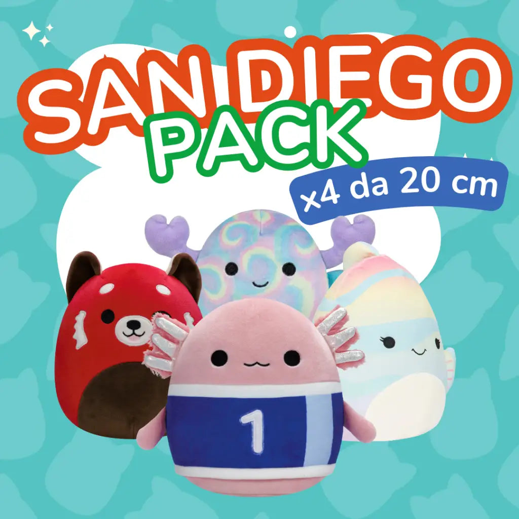 San Diego Pack Squishmallows Reitoys