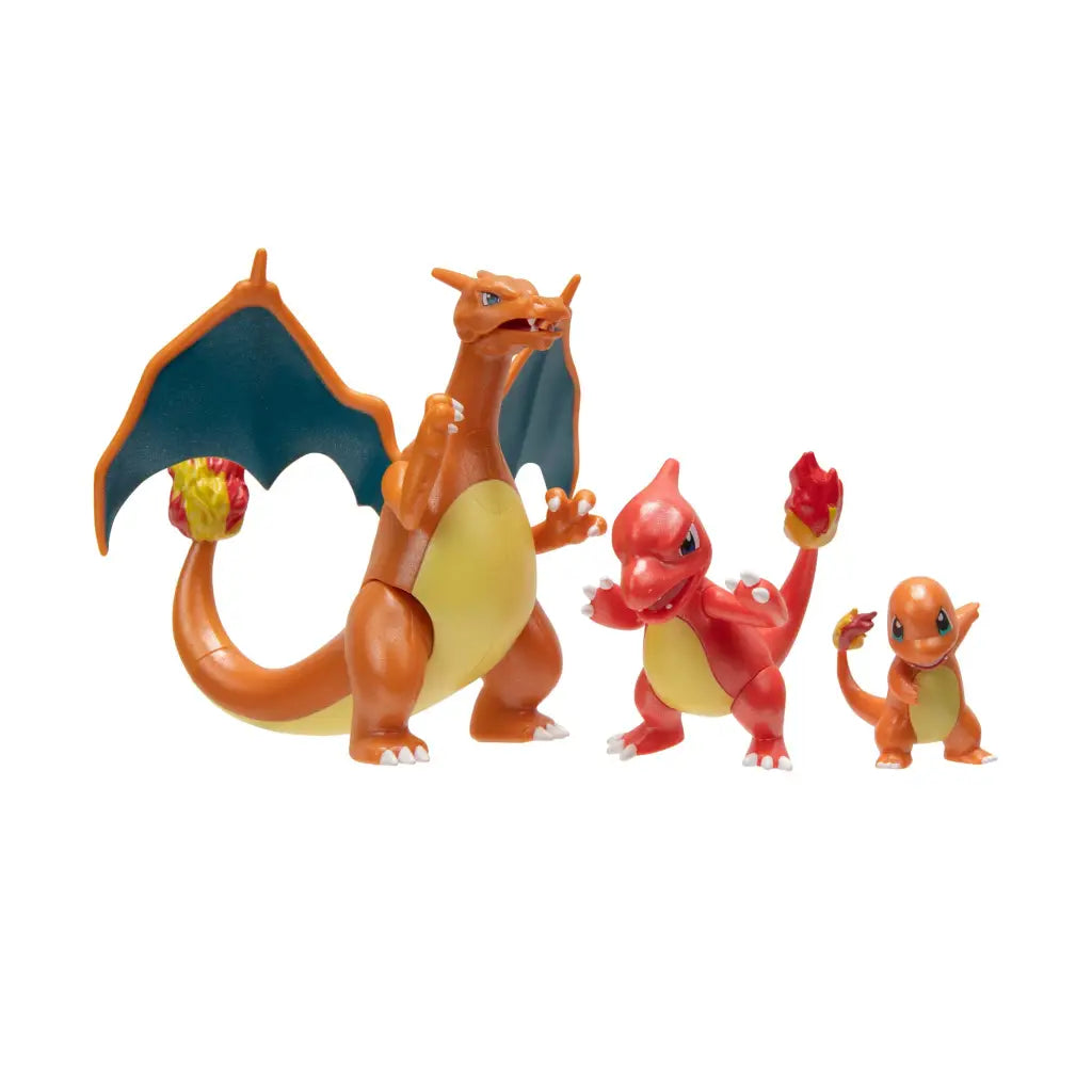 Pokémon Evolution Charmander - 3 personaggi