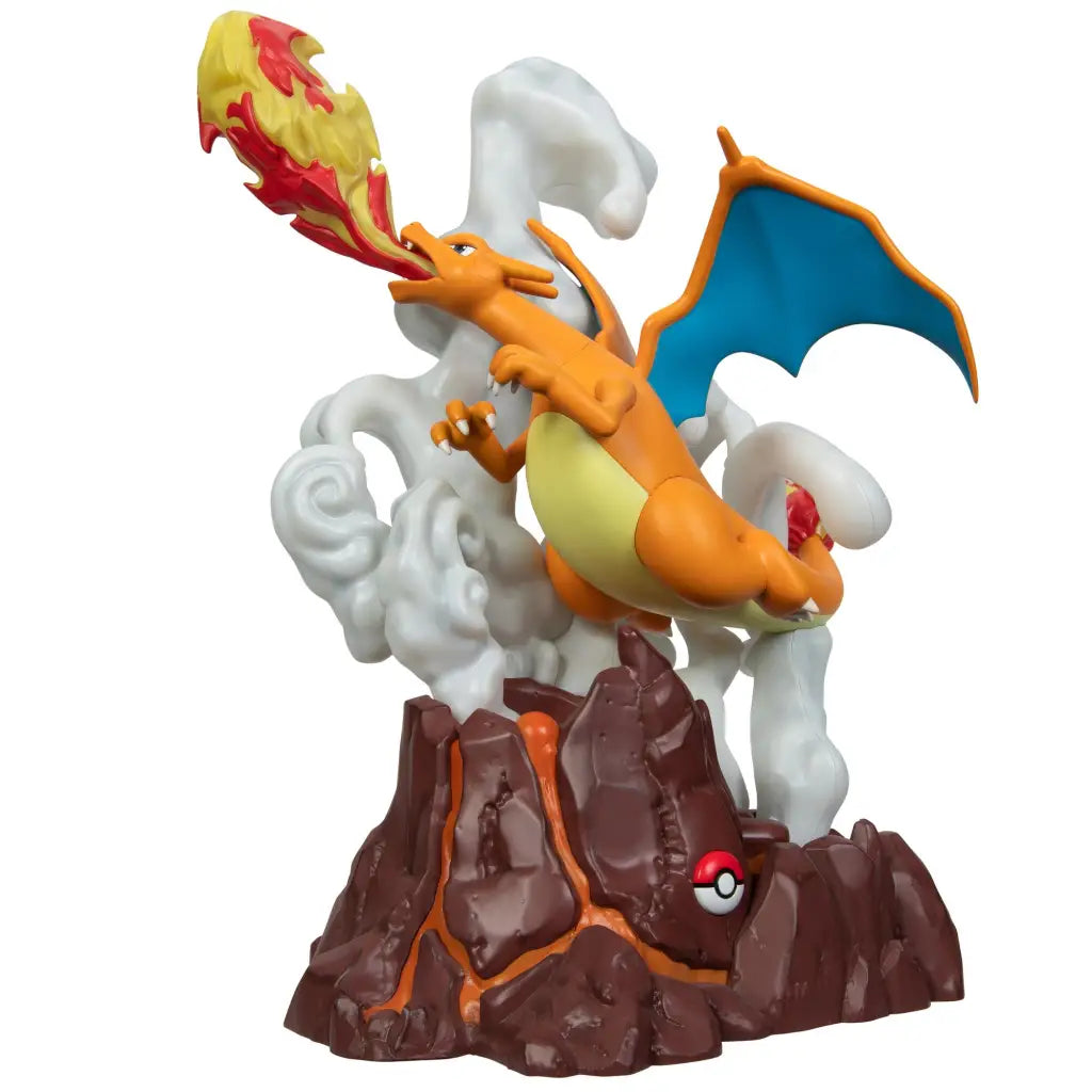 Pokemon Statua CHARIZARD con effetti luminosi 33 cm