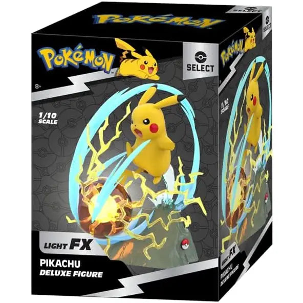 Pokémon Statua Pikachu da collezione con effetti luminosi 33